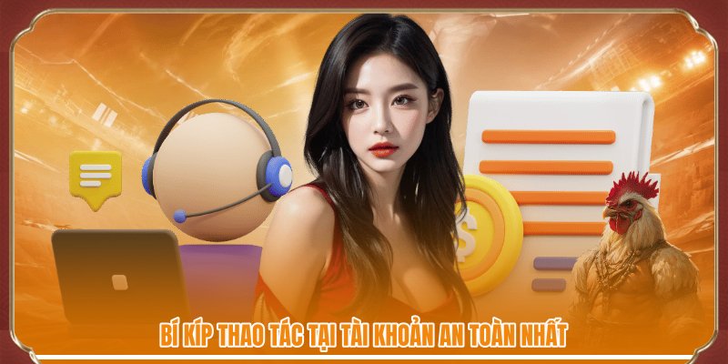 Bí kíp thao tác tại tài khoản an toàn nhất