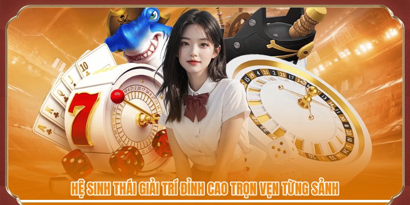 Hệ sinh thái giải trí đỉnh cao trọn vẹn từng sảnh