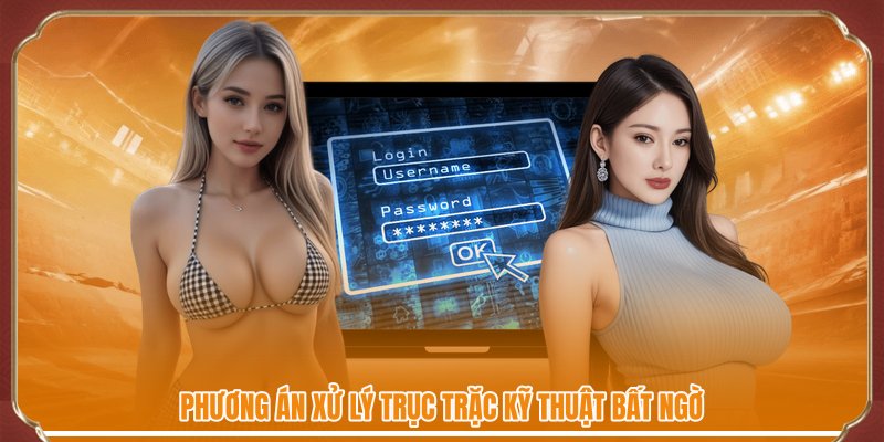 Phương án xử lý trục trặc kỹ thuật bất ngờ