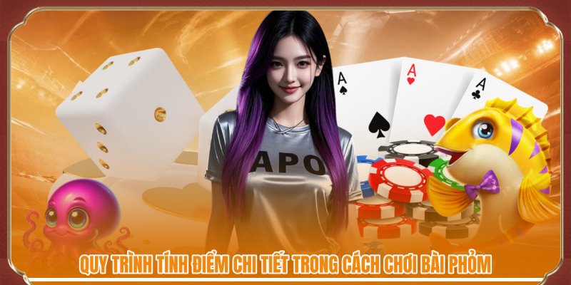 Quy trình tính điểm chi tiết trong cách chơi bài phỏm